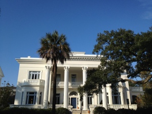 Big old manse along the Battery in Charleston 