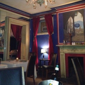 Inside Muse restaurant in Charleston 