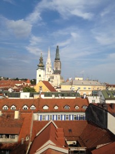 Fairytale architecture in the city of Zagreb